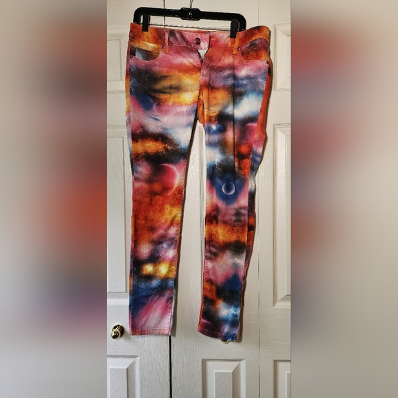 L'Amour galaxy multicolored pants - Picture 3 of 3